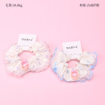 Small product photo - Basket-Pack Printed Lace Large Scrunchie. Option #1
