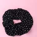 Small product photo - Korean Mesh Polka Dot Scrunchie. Option #3