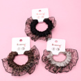Small product photo - Boxed Single Leopard Lace Scrunchie. Option #3