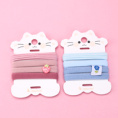 Small product photo - Boxed 4-Pack Cotton Hair Tie with Accessories. Option #3