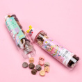 Small product photo - Energetic Little Policewoman Claw Hair Tie Set (Coffee). Option #2