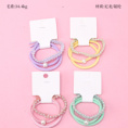 Small product photo - Pearl Braid 3-Pack Hair Tie Set. Option #1