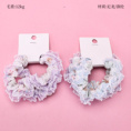 Small product photo - Basket 2-Pack Lace Trim Scrunchie. Option #1