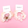 Small product photo - Basket Five-Petal Flower Accessory Small Scrunchie. Option #2
