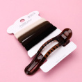 Small product photo - Milk Tea Color Arch Duck Clip Hair Tie Set (1+4). Option #2
