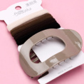 Small product photo - Milk Tea Color Large Duck Clip Hair Tie Set (1+4). Option #3