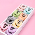 Small product photo - Boxed 2-Pack High-Stretch Hair Tie (Colorful). Option #3