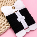 Small product photo - Boxed 5-Pack Colorful Jacquard Towel Ring Hair Tie. Option #2