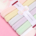 Small product photo - Boxed 5-Pack Colorful Jacquard Towel Ring Hair Tie. Option #3