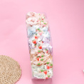 Small product photo - Boxed Mesh Trim Strawberry Scrunchie. Option #3