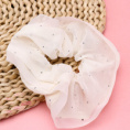 Small product photo - SimpleFull RhinestoneLaceScrunchie / 简约满钻花边大肠圈. Option #2