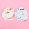 Small product photo - BoxedNewColorfulOverlock-edgedScrunchie / 盒装新款彩色拷边大肠圈. Option #2