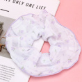 Small product photo - Polka DotFloralOverlock-edgedScrunchie / 波点碎花拷边大肠圈. Option #3