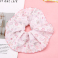 Small product photo - CartoonPrintedShell-edgedScrunchie / 卡通印花贝壳边大肠圈. Option #2