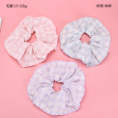 Small product photo - Diamond-pattern格Shell-edgedScrunchie / 菱形格贝壳边大肠圈. Option #1