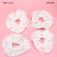 Small product photo - CartoonLaceBeadedScrunchie / 卡通花边钉珠大肠圈. Option #1
