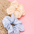 Small product photo - ColorfulPolka Dot加边Scrunchie / 彩色波点加边大肠圈. Option #2