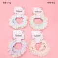 Small product photo - Basket PackLaceLaceMini Scrunchie (2pcs) / 篮子装蕾丝花边小肠圈（2根）. Option #1