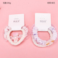Small product photo - BoxedCartoonAccessoryChiffon-edgedMini Scrunchie (1+1 Set) / 盒装卡通配件纱边小肠圈（1+1）. Option #2