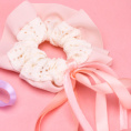Small product photo - TulipRibbonScrunchie / 郁金香飘带大肠圈. Option #3