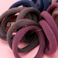 Small product photo - 20pcs深Colorful棉Hair Tie / 20根深彩色棉皮筋. Option #3