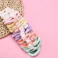 Small product photo - CartoonBow-TieAccessoryColorfulHair Tie (3pcs) / 卡通领结配件彩色皮筋（3根）. Option #3