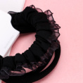 Small product photo - 3pcsBlackKnottedHair TieSet / 三根黑色打结皮筋组合. Option #3