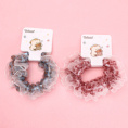 Small product photo - Basket PackChiffon-edgedLeopard PrintMini Scrunchie (2pcs) / 篮子装纱边豹纹小肠圈（2根）. Option #2