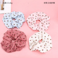 Small product photo - CherryPrintedScrunchie / 樱桃印花大肠圈. Option #2