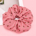 Small product photo - CherryPrintedScrunchie / 樱桃印花大肠圈. Option #1