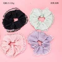 Product photo - SequinLaceScrunchie / 亮片花边大肠圈