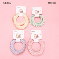 Product photo - Boxed2pcsSimpleLaceMini Scrunchie / 盒装两根简约花边小肠圈