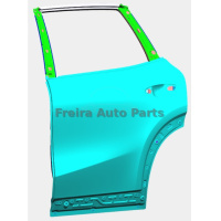 Product photo - Left Rear Door Panel Assembly Original with Logo for Geely Starship 7 6608297561C15