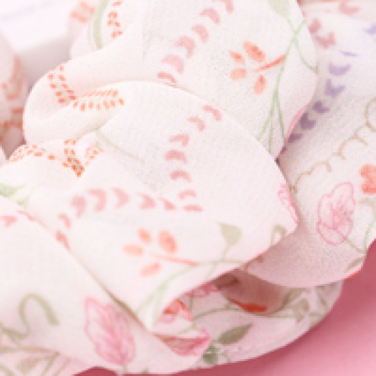 Large product photo - Boxed 2-Pack Fresh Floral Scrunchie, 000000091. Option #3