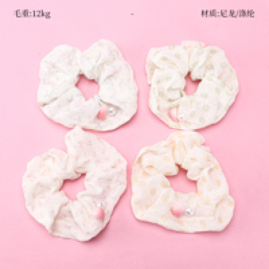 Large product photo - Boxed Fresh Print Strawberry Scrunchie, 000000115. Option #1