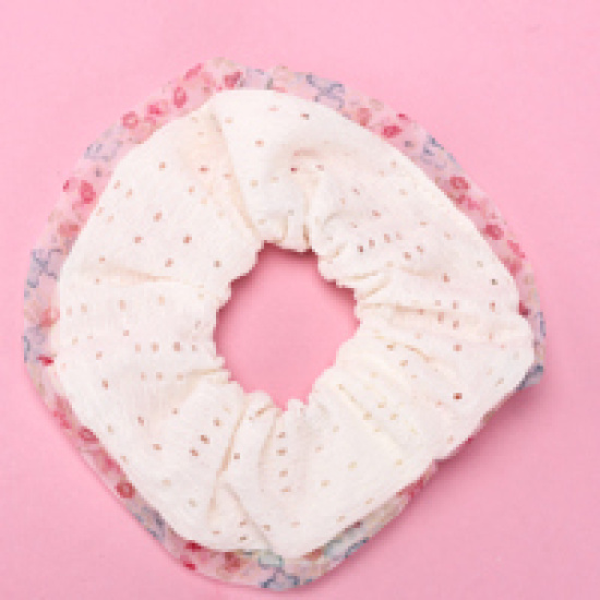 Large product photo - Boxed Hollow Lace Scrunchie, 000000121. Option #3