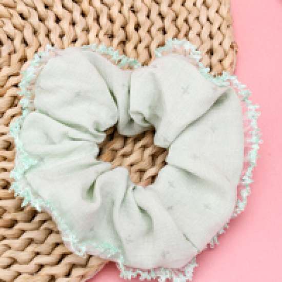 Large product photo - SequinLaceScrunchie / 亮片花边大肠圈, 000000185. Option #2