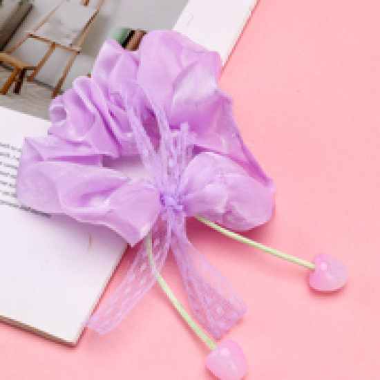 Large product photo - MermaidCherryBowScrunchie / 人鱼姬樱桃蝴蝶结大肠圈, 000000199. Option #3