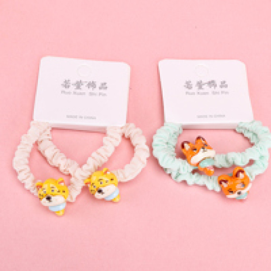 Large product photo - 2pcsCartoonAccessoryMini Scrunchie / 两根卡通配件小肠圈, 000000219. Option #2