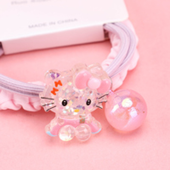Large product photo - Cartoon吊珠AccessoryHair TieSet (1+1 Set) / 卡通吊珠配件皮筋组合（1+1）, 000000224. Option #3