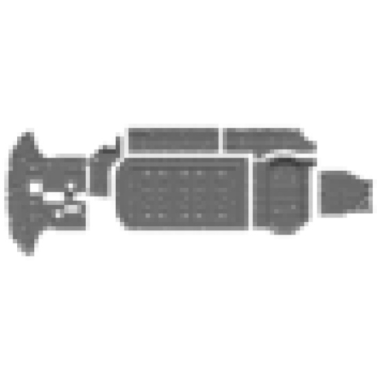 Large product photo - 2.0 thickness underbody shield set, 000000818. Option #1